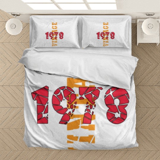 Awesome Since 1978 Birthday Bedding Sets