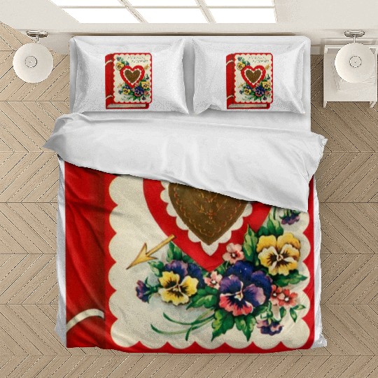 Vintage Valentine's Day Bedding Sets