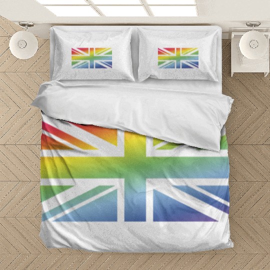 Union Jack / Rainbow Flag (Great Britain / UK) Bedding Sets