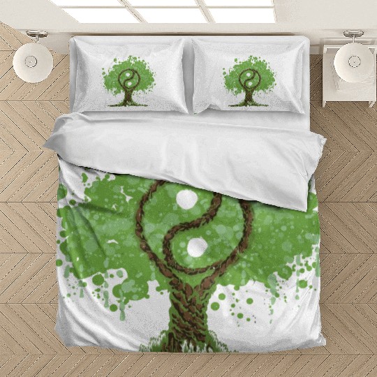 Ying Yang Tree of Life Bedding Sets