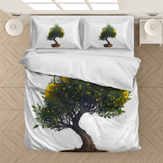 Lemon Bonsai Tree Bedding Sets