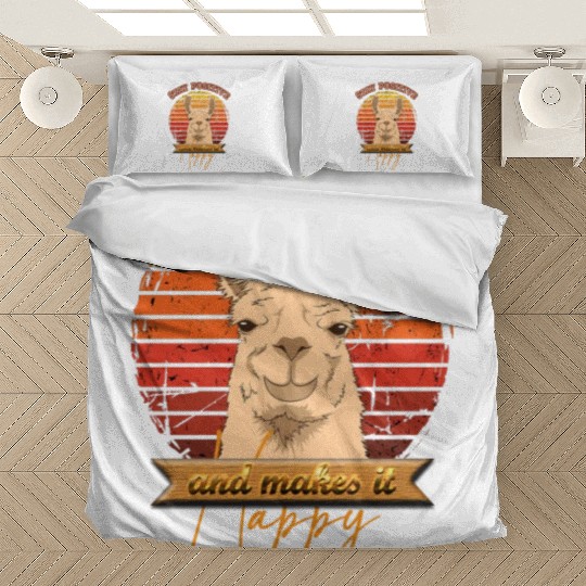 Stay positive and make it happy Bedding Sets