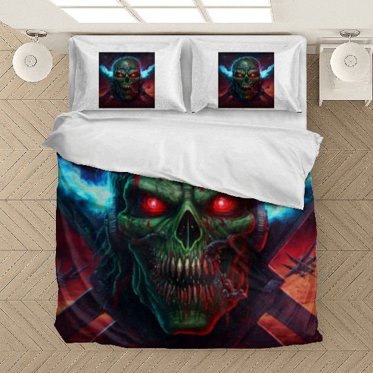 ZOMBIE IRON MAIDEN (version 14) Bedding Sets