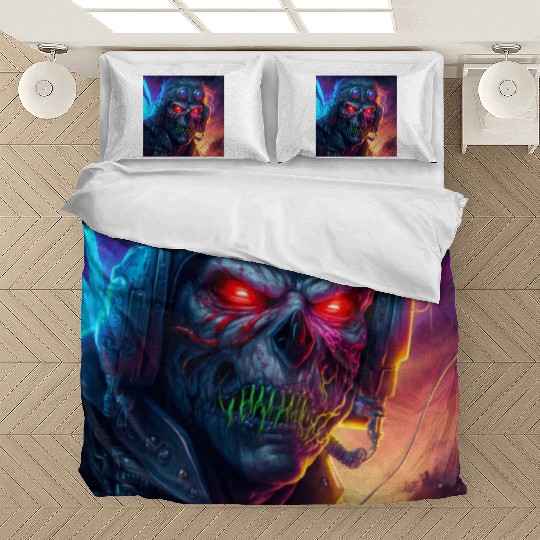 ZOMBIE IRON MAIDEN (version 9) Bedding Sets