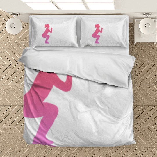 Keep Your Squats Low And Your Standards High Bedding Sets