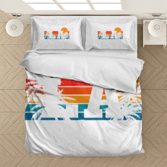 Los Angeles LA California Gift Bedding Sets