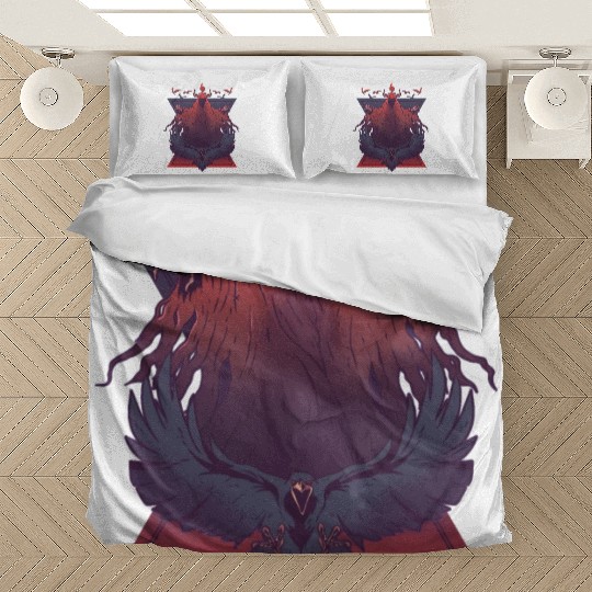 Scary devil creepy eagle Scary devil creepy eagle Bedding Sets
