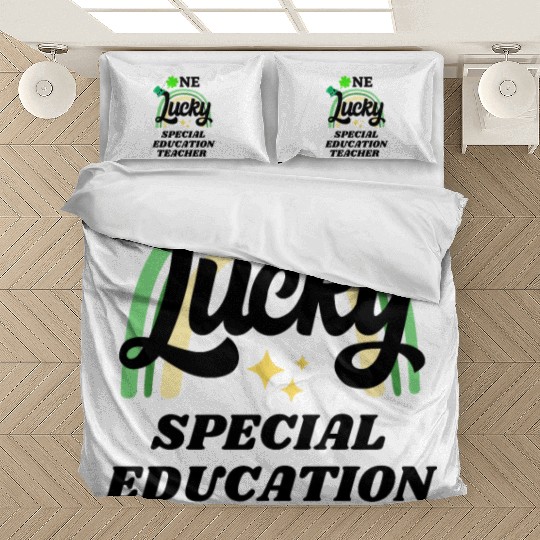 Special education teacher, St Patrick's Day Gift Bedding Sets