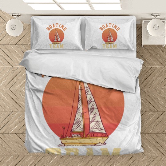 Boating Team Yacht Captain Boat Ship Bedding Sets