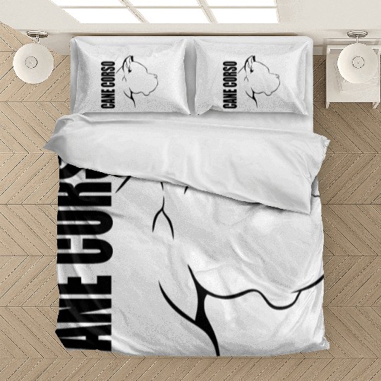 Proud Cane Corso Profile dog mom Bedding Sets