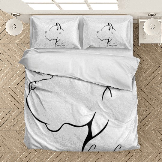 Proud Cane Corso Profile dog mom Bedding Sets