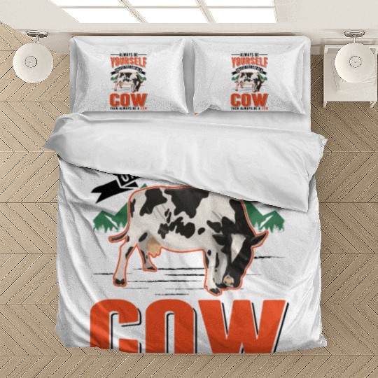 Cow Gift Farmer Cattle Breeder Cows Bedding Sets