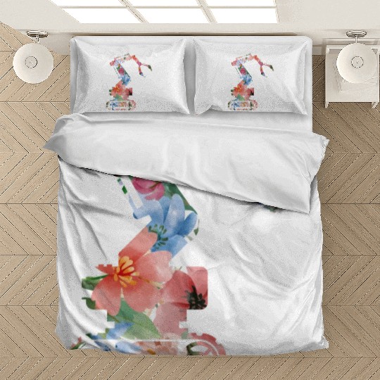 Robot Robotics Engineer Flower Bedding Sets