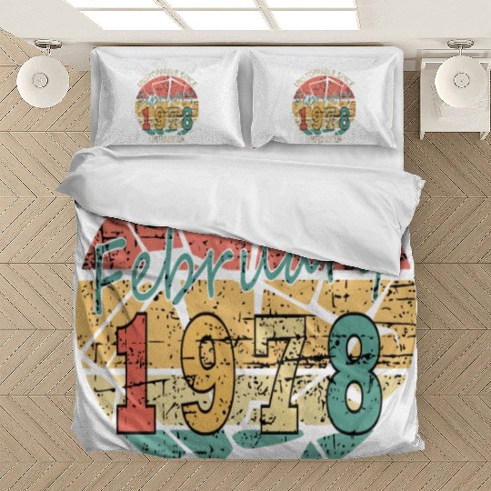 1978 Born Vintage Rose Gift Bedding Sets