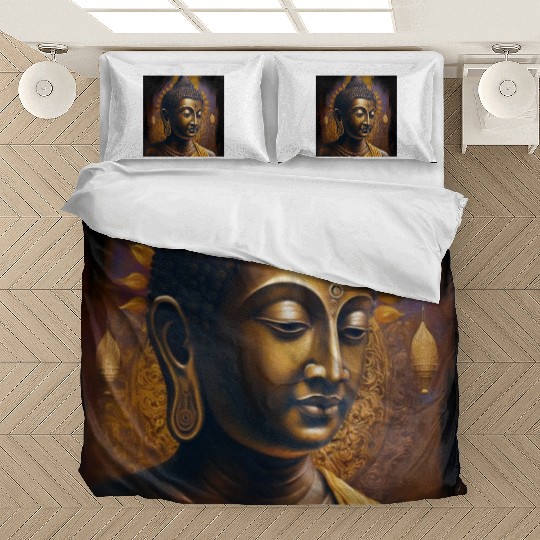 Divine Serenity- God Buddha Portrait Bedding Sets