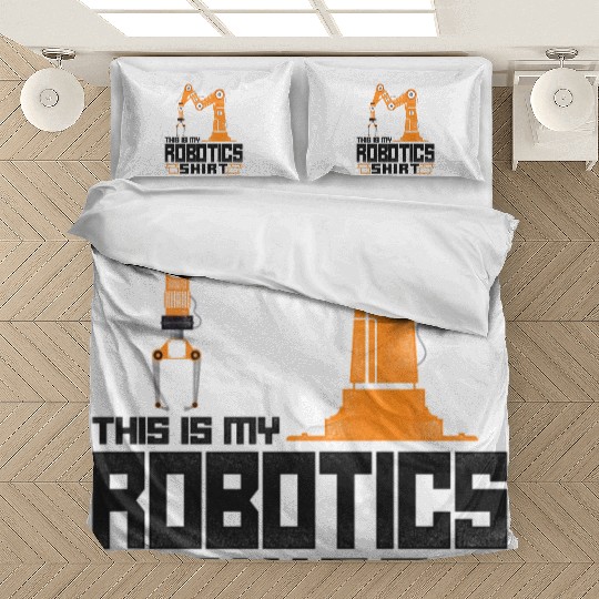 Robot Robotics Engineer Vintage Bedding Sets