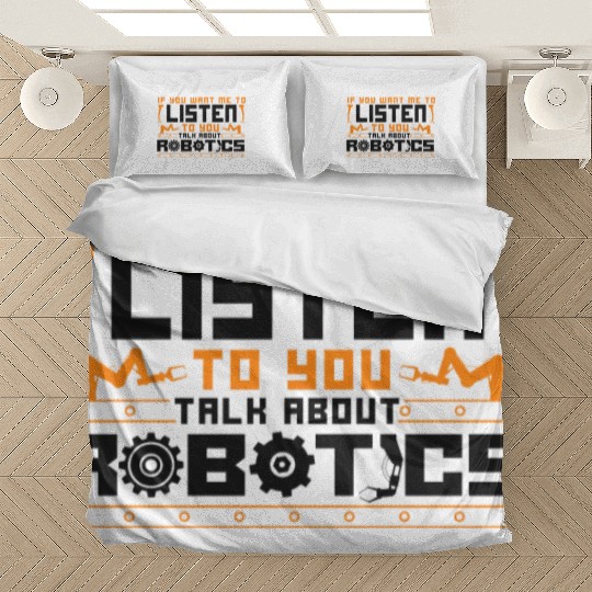 Robot Robotics Engineer Vintage If Bedding Sets