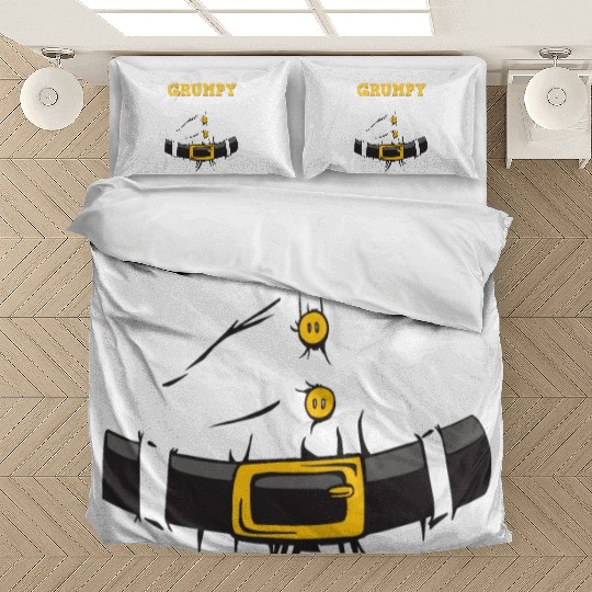 Grumpy Santa Claus - Ugly Christmas Bedding Sets
