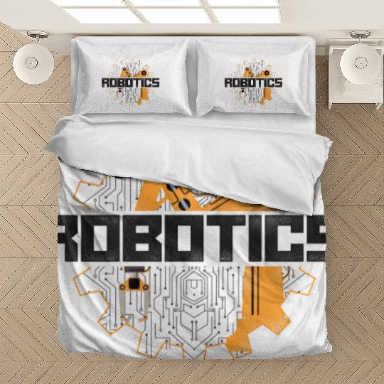 Robot Robotics Engineer Vintage Bedding Sets