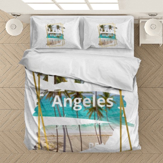 Los Angeles beach Bedding Sets