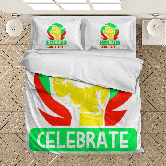 Celebrate Juneteenth 1865 African Black American Bedding Sets