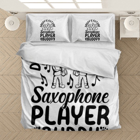 Daddy's Future Saxophone Player Buddy - Saxophone Bedding Sets