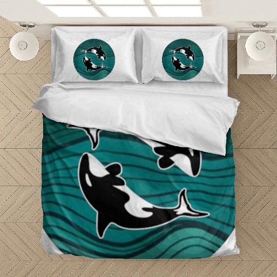Orca Is My Valentine Life Is Better With Orca Bedding Sets
