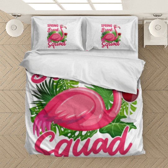 Spring Break Squad Summer Vacation Spring Break Bedding Sets