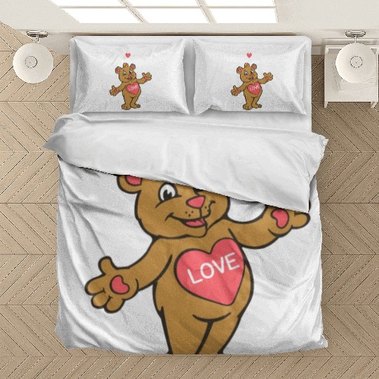 Free Hugs Teddy Bear Bedding Sets