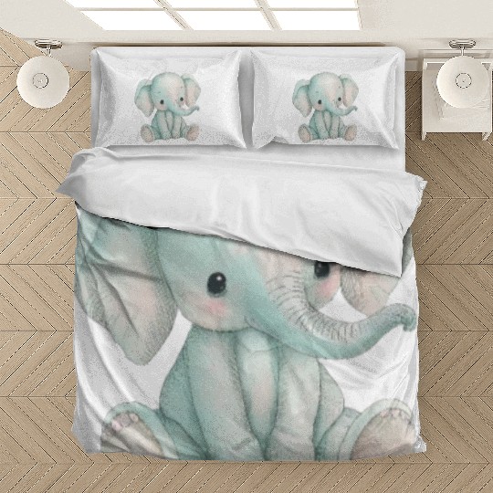 Comic Baby Elefant Bedding Sets