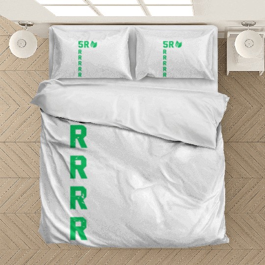 5R Waste Earth Day Planet Environment Trees Bedding Sets