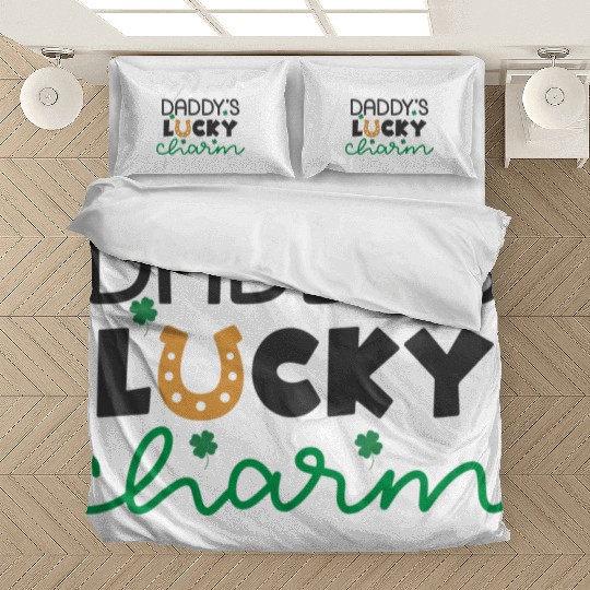 Daddy's Lucky Charm St. Patrick's Day Kids Boy Bedding Sets