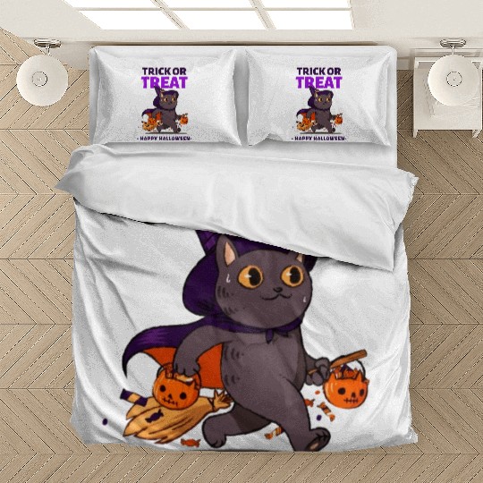 Trick Or Treat Happy Halloween Bedding Sets