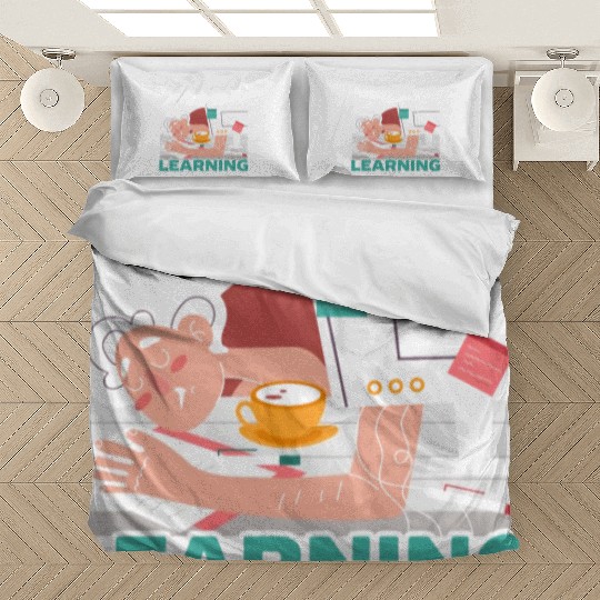 Deep Learning AI Artificial Intelligence Robotics Bedding Sets