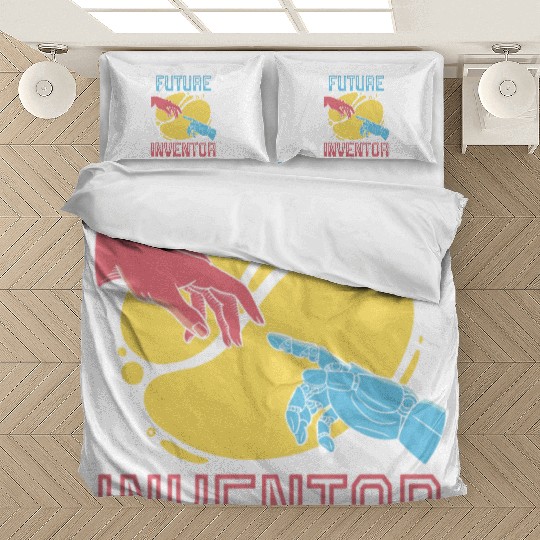 Future Inventor AI Artificial Intelligence Robot Bedding Sets