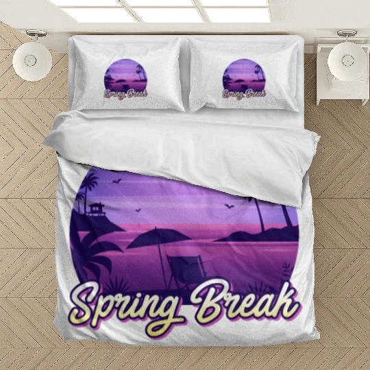 Party Sun Beach This is my Spring Break Bedding Sets