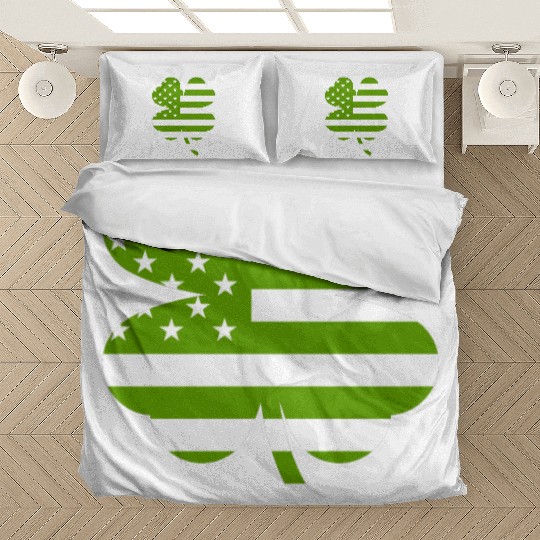 USA Shamrock St. Patrick's Day USA Bedding Sets