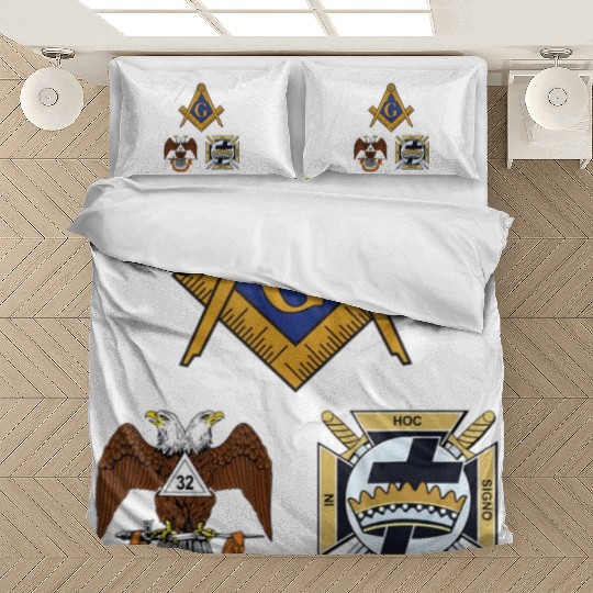 Mason Scottish Rite Knights Templar Bedding Sets