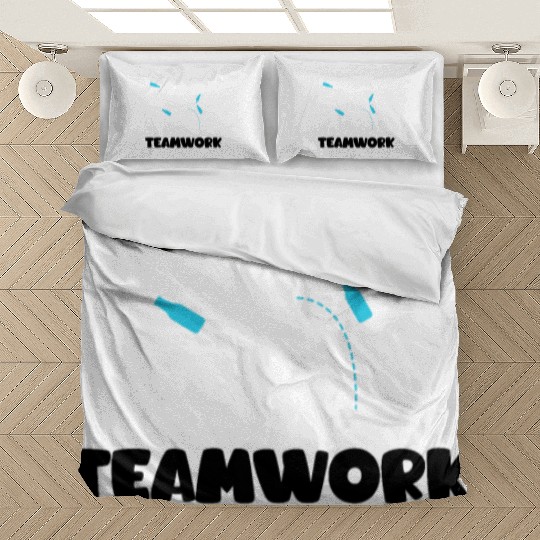 Teamwork Summer Vacation with Friends Spring Break Bedding Sets