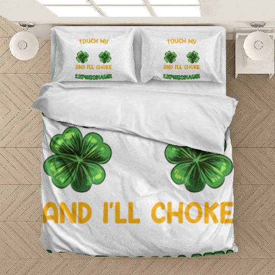 Funny St. Patrick's Day saying Lucky Charms Bedding Sets