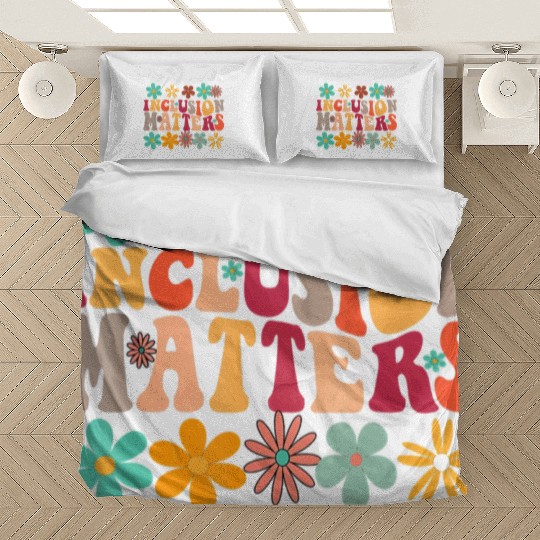 Inclusion Matters Special Ed Teacher Autism Bedding Sets