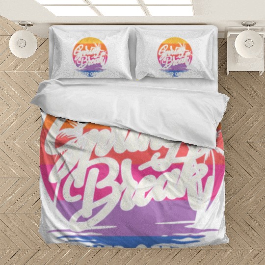 Spring Break Squad Retro Spring Break Teacher Bedding Sets