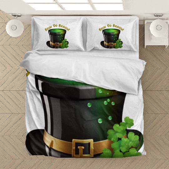 Get Lucky with this 'Erin go Bragh' Top Hat Design Bedding Sets