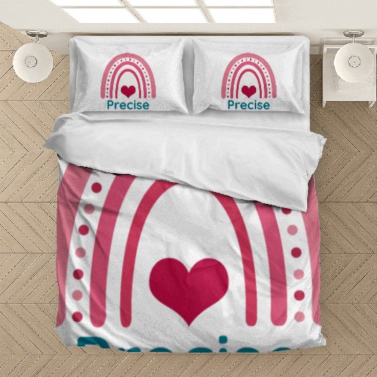 Precise Viva Magenta Boho Rainbow Bedding Sets