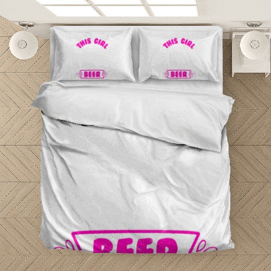 This girl needs a beer vacation Spring Break Bedding Sets