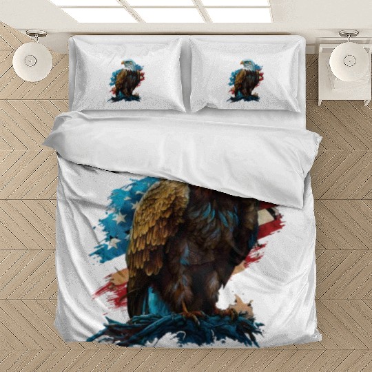 I Will Give Everything For US American Bald Eagle Bedding Sets