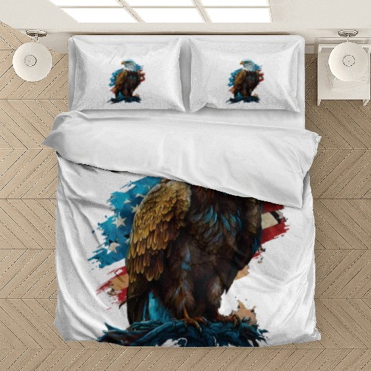 Honor Thy Country Heritage American Bald Eagle Bedding Sets