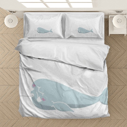 Procrastinating Narwhal Lover Aquatic Animals Bedding Sets