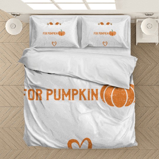 Fall Is For Pumpkin Spice Bedding Sets