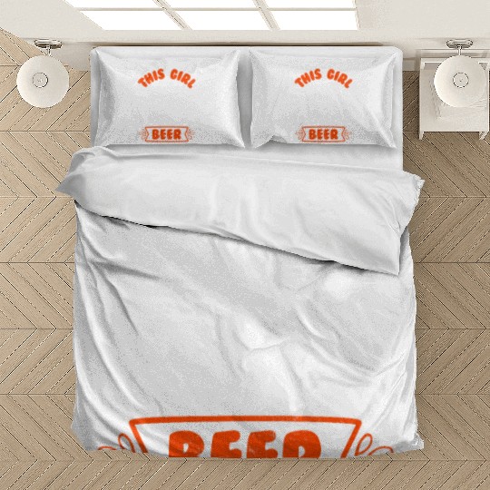 This girl needs a beer vacation Spring Break Bedding Sets